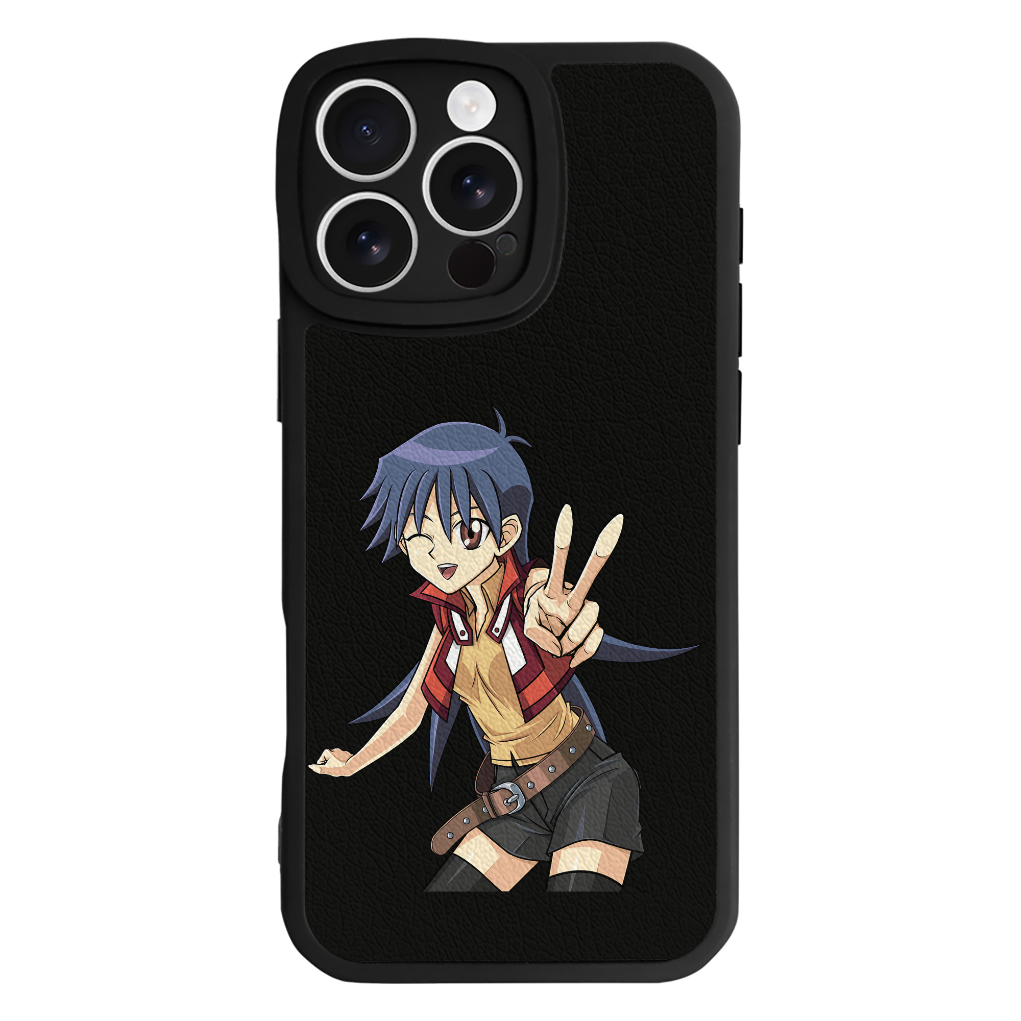 遊☆戯☆王 Yu-Gi-Oh! 【iPhone 16シリーズ対応】シリコンスマホケース（レザー調） 材質：シリコン